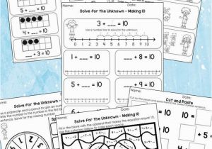 Problem solving Coloring Pages solve for the Unknown Making 10