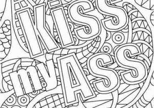 Profanity Curse Word Color Pages Swear Words Coloring Pages Free