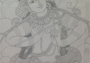 Professional Mural Painters Krishna Mural Pencil Sketch Amigurumi Pinterest