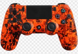 Ps4 Controller Coloring Pages orange Camo Ps4 Controller Png Image with Transparent