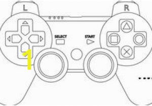 Ps4 Controller Coloring Pages Pin On Cards