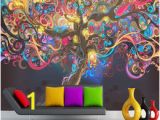 Psychedelic Wall Murals 3d Wallpapers for Walls Shopping Line Shopping