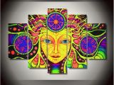 Psychedelic Wall Murals Psychedelic Mandala Abstract Colorful the Wall Print