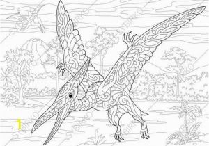 Pterosaur Coloring Pages Pterodactyl Dinosaur Pterosaur Dino Coloring Pages Animal