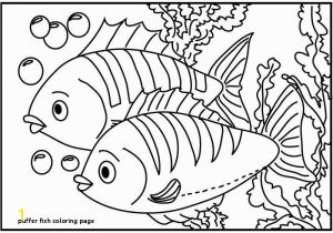 Puffer Fish Coloring Page Marvelous Coloring Pages Fish Line Picolour