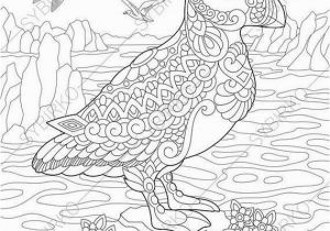 Puffin Coloring Pages to Print Puffin Coloring Pages Animal Coloring Book Pages for Adults