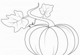Pumpkin and Leaves Coloring Pages Pumpkin with Leaves Coloring Page