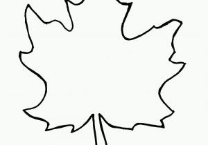 Pumpkin Leaf Coloring Page Sycamore Leaf Template Coloring Page