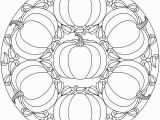 Pumpkin Mandala Coloring Page 9 Fun Free Printable Halloween Coloring Pages