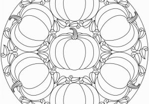 Pumpkin Mandala Coloring Page 9 Fun Free Printable Halloween Coloring Pages