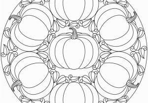 Pumpkin Mandala Coloring Page 9 Fun Free Printable Halloween Coloring Pages