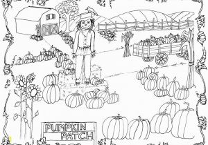 Pumpkin Patch Coloring Pages Preschool Pumpkin Patch Coloring Page Printable