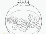 Pumpkin Pie Coloring Page Ball Christmas ornament Christmas Coloring Page Would Work