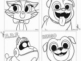 Puppy Dog Pals Coloring Pages Printable Disney Puppy Dog Pals Coloring Pages Cards with Images