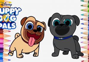 Puppy Dog Pals Printable Coloring Pages Dessin A Imprimer Minnie Puppy Dog Pals Bingo and Rolly Coloring