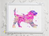 Puppy Dog Wall Murals Puppy Dog Print Watercolor Art Printable Dog Poster Dog