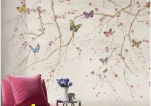Purple Flower Wall Murals by Jaima Brown Sample Free Shipping On All Sample orders butterfly