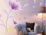 Purple Flower Wall Murals Discount Purple Flower Wallpaper for Bedroom