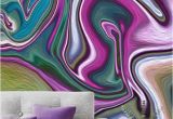 Purple Wall Murals Uk Mixed Marble In 2019