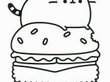 Pusheen Cat Coloring Pages Printable Donut Coloring Printables 20 Free Pusheen Coloring Pages to