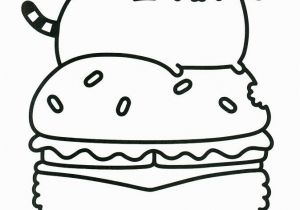 Pusheen Cat Coloring Pages Printable Donut Coloring Printables 20 Free Pusheen Coloring Pages to