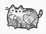 Pusheen Cat Coloring Pages Printable Pin On Animals Coloring Book