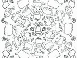 Pusheen Cat Coloring Pages Printable Pusheen Coloring Pages