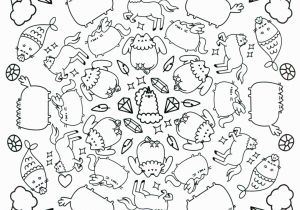 Pusheen Cat Coloring Pages Printable Pusheen Coloring Pages