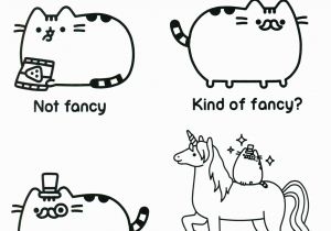 Pusheen Cat Coloring Pages Printable Pusheen Coloring Pages