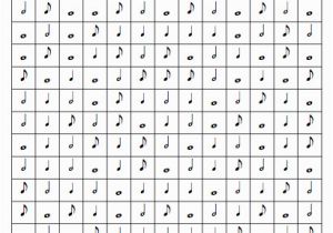 Quarter Note Coloring Page Great for Subs Musical Hidden Picture Color All the Quarter Notes