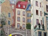 Quebec City Wall Mural Postcards Of the Past Quebec City Canada