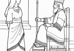 Queen Esther Coloring Page An Lds Primary Coloring Page From Lds Queen Esther with