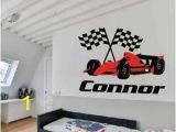 Race Track Wall Mural Race Car Wall Decal