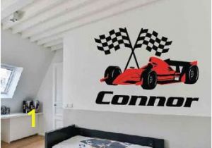 Race Track Wall Mural Race Car Wall Decal