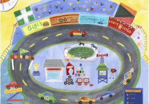Race Track Wall Mural Racetrack Wall Mural by Oopsy Daisy