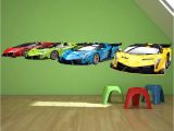 Racing Car Wall Mural Details About Sports Cars Transport Wall Decal Sticker Ws