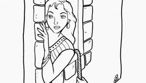 Rahab Helps the Spies Coloring Page Rahab Helps the Spies with Images