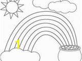 Rainbow and Pot Of Gold Coloring Page 3943 Best Coloring Pages for Kids Images