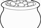 Rainbow and Pot Of Gold Coloring Page 874 Pot Gold Free Clipart 2