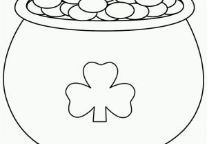 Rainbow and Pot Of Gold Coloring Page 874 Pot Gold Free Clipart 2