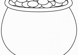 Rainbow and Pot Of Gold Coloring Page 874 Pot Gold Free Clipart 2