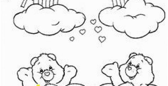 Rainbow Care Bear Coloring Page 300 Best Care Bears Coloring Pages Images