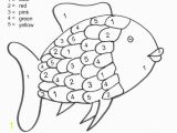 Rainbow Fish Coloring Pages for Kids Rainbow Fish Coloring Pages Color by Numbers Free