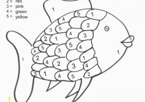 Rainbow Fish Coloring Pages for Kids Rainbow Fish Coloring Pages Color by Numbers Free