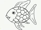 Rainbow Fish Coloring Pages for Kids Rainbow Fish Coloring Printable for Kids