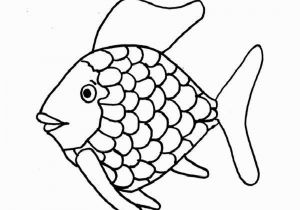 Rainbow Fish Coloring Pages for Kids Rainbow Fish Printable Coloring Page Coloring Home