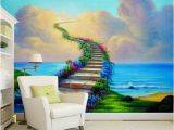 Rainbow Wall Mural Uk Painted Wall Mural 3d Stereo Tv Background Wallpaper Beautiful Colorful Clouds Rainbow Wallpaper Mural Desktop Wallpapers In Hd Desktop Widescreen