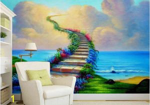 Rainbow Wall Mural Uk Painted Wall Mural 3d Stereo Tv Background Wallpaper Beautiful Colorful Clouds Rainbow Wallpaper Mural Desktop Wallpapers In Hd Desktop Widescreen