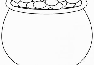 Rainbow with A Pot Of Gold Coloring Page 874 Pot Gold Free Clipart 2