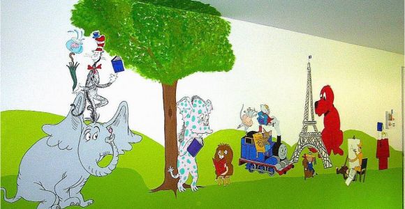 Rangers Fc Wall Mural Storybook Characters Mural